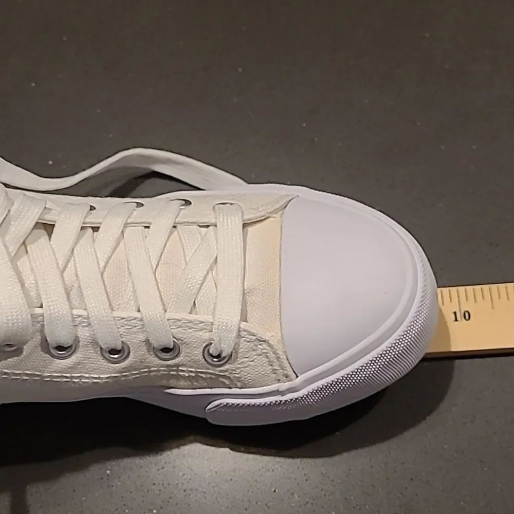 ZY sz 6M  womens high top upper canvas, sole rubber Sneakers